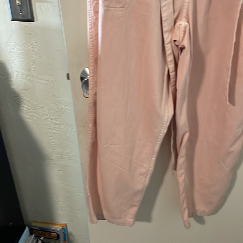 Old Navy light Peach Denim Jumpsuit, 2X - Picture 10 of 13